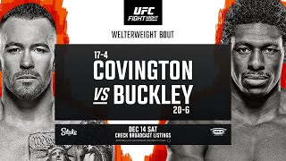 UFC Tampa: Covington vs Buckley - December 14th | Fight Promo