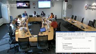 Wellington City Council - Pūroro Rangaranga | Social, Cultural and Economic Committee - 5 May 2022