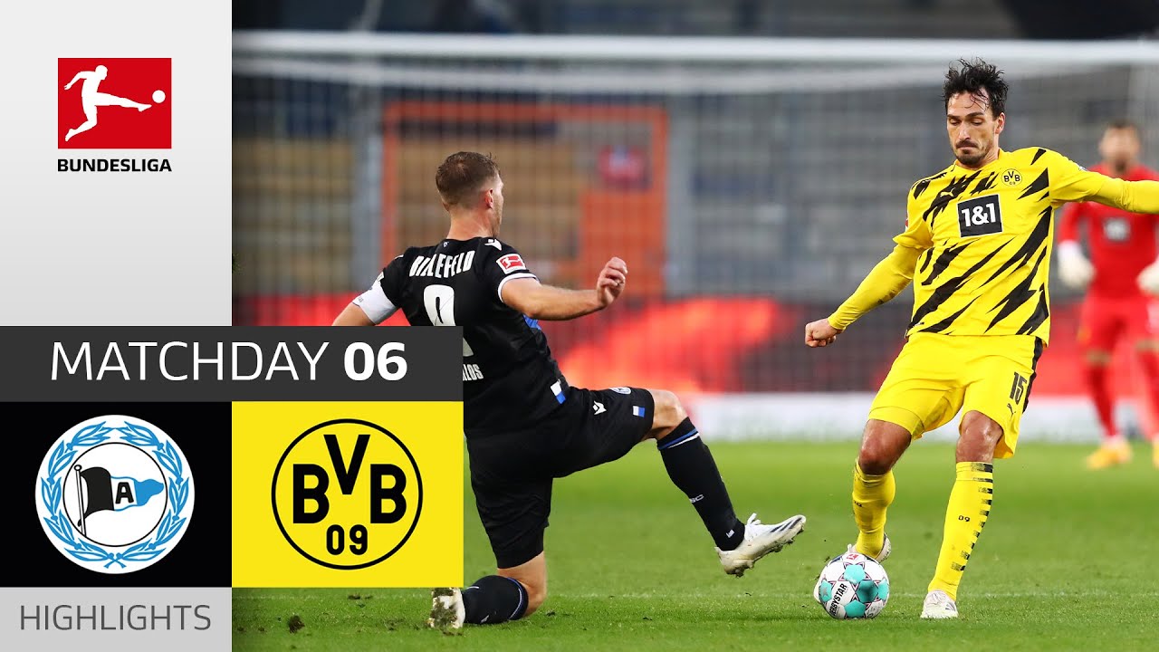 Arminia Bielefeld - Borussia Dortmund | 0-2 | Highlights | Matchday 6 ...