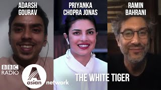 The White Tiger Interview | Priyanka Chopra Jonas | Adarsh Gourav | Ramin Bahrani