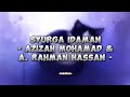 Azizah Mohamad & A Rahman Hassan - Syurga Idaman (Lirik Lagu)