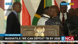 WATCH | We can defeat TB by 2030 - Mashatile