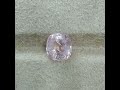 4.23 Ct Ceylon Natural Unheated Padparadscha Sapphire peach cushion cut gemstone