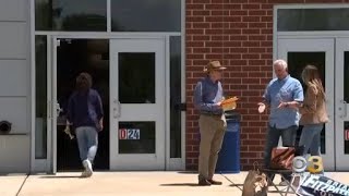 Political Divide Hard To Ignore In Bucks County As Voters Cast Ballots During 2022 Pennsylvania Prim