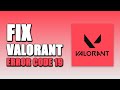 How To Fix Valorant Error Code 19 (WORKING!)