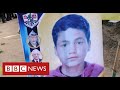 Palestinian community mourns 7 children killed in Gaza airstrike - BBC News