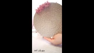 طريقة عمل مفارش كوردون في قمة الجمال والروعة 😍#مشاريع مربحة #منوعات_asil