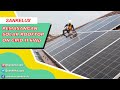 Pemasangan Solar Rooftop Sankelux Pada Genteng
