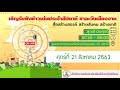 รายการข่าวเด่นประจำสัปดาห์ชาละวันเมืองงาม 21 สิงหาคม 2563