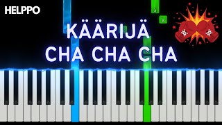 Käärijä - Cha Cha Cha | Finland 🇫🇮 Eurovision 2023 | Easy Piano Tutorial