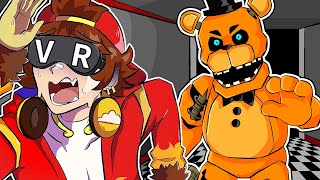 RUNNING FOR MY LIFE IN FREDDY'S VR MAZE! | Freddy Ignited