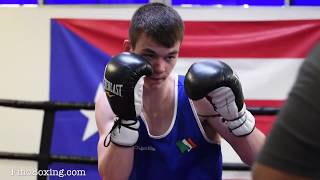 Irish Amateur Star Aaron McKenna looking sharp \u0026 strong for his professional debut