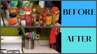 Kitchen Declutter With Me | From Messy to Minimalist Journey