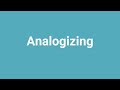 'Analogizing' Meaning and Pronunciation