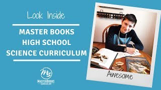 Look Inside Master Books High School Science Curriculum Options (Spring 2019)