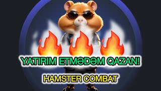 YATIRIM ETMƏDƏN QAZANC ƏLDƏ EDİN l Hamster Combat l MILLIONAIRESIS