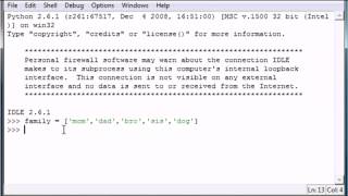Python Programming Tutorial 9 Sequences and Lists YouTube