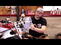 mounting led lights and instruments fabbing up mounts from scrap project hypertenere episode 25