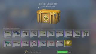 Opening a CS:GO case til a gold appears... DAY 146