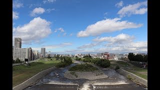 札幌創成川散歩＜豊平川取水門・中島公園・鴨々川・創成川公園＞