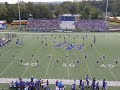 cheerleaders at 2018 homecoming district wide pep rally