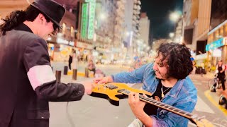 Michael Jackson - Smooth Criminal - AMAZING STREET VERSION - Dance and Guitar - Cover