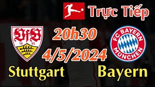 Sou kèo trực tiếp Stuttgart vs Bayern Munich - 20h30 Ngày 4/5/2024 vòng 32 Bundesliga 2023/24