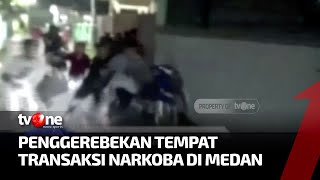 Petugas Gerebek Tempat Transaksi Narkoba di Medan | Sidik Jari tvOne