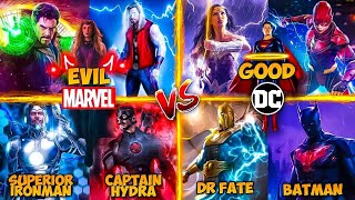 Evil Marvel Vs Good Dc || Round 1 ||  Superheroes Alternate Versions