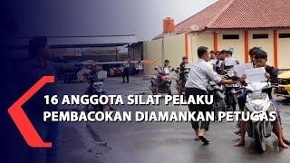 16 Anggota Silat Pelaku Pembacokan Diamankan Petugas