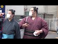 大阪場所2023 出待ち② 琴ノ若 若元春 霧馬山 ほか【大相撲令和5年3月場所】7日目 2023 3 18 sumo day7 mar 2023