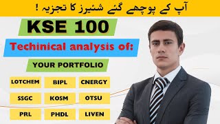 technical analysis of |LOTCHEM|BIPL|CNERGY|SSGC|KOSM|OTSU|LIVEN|PHDL|PRL|KSE 100|stocks|psx today|