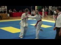 british karate kyokushinkai open 2016 aoife o grady cocoran v olivia pickthall