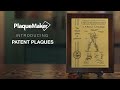 Aluminum Patent Plaques - PlaqueMaker.com