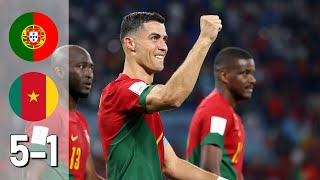 Portugal vs Cameroon (5-1) All Goals & Extended Highlights