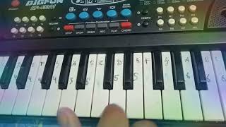 Bigfun piano /kgf tune / notes in description /like and subscribe