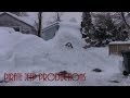 DEEP SNOW WHEELING (A BIG YOTA & TWO JEEPS) PART 1