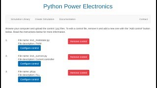 Using the simulator with Python3