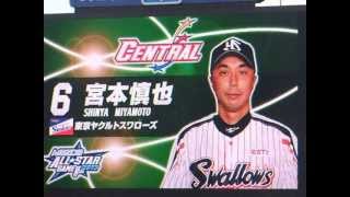 マツダオールスターゲーム2013第２戦　マスコット登場＆出場選手紹介