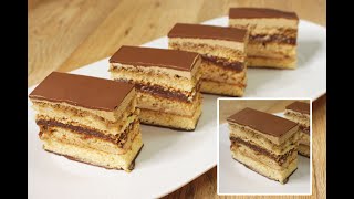 🍰 وصفة أوبرا كيك عطيتكم معلومات ونصائح مهمة- Opera Cake Recipe