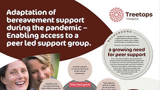 Treetops Hospice development of a peer support group for bereaved adults following the pandemic