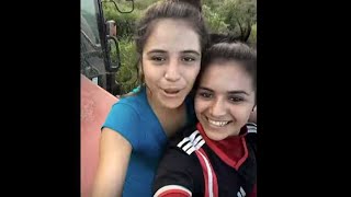 Hermanas graban video justo antes de morir aplastadas por un tractor