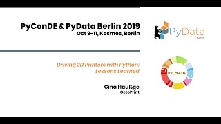 Driving 3D Printers with Python: Lessons Learned