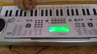 IPL CRICKET Music on Piano keyboard