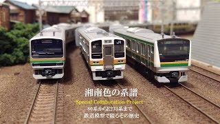 【Nゲージ鉄道模型】湘南色の系譜　～80系からE233系まで鉄道模型で綴るその歴史～