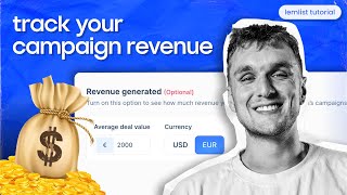 How to track the revenue generated by your campaigns [lemlist tutorial]