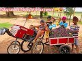 Homemade Trolley fully loaded with Black jamun 🫐😋| Mini Tractor Homemade |