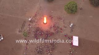 Holi celebration at Genda Village | Rajawada Holi of Nandurbar