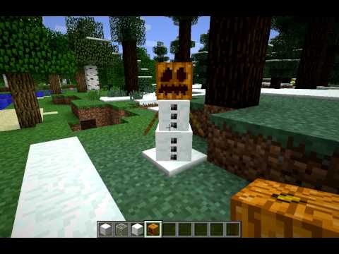 Minecraft Tutorials: How to make a snowman! Minecraft Tutorials: How to make a snowman!