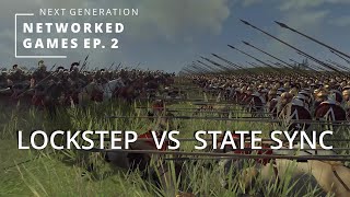 Networking Physics / Lockstep VS State sync (Next Gen Networked Games Episode 2)
